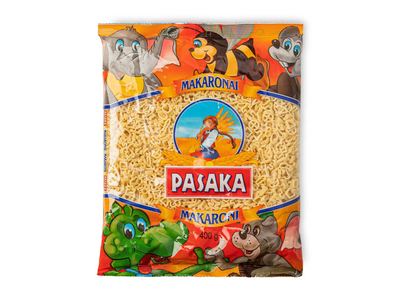 Makaronai vaikams PASAKA, 400g
