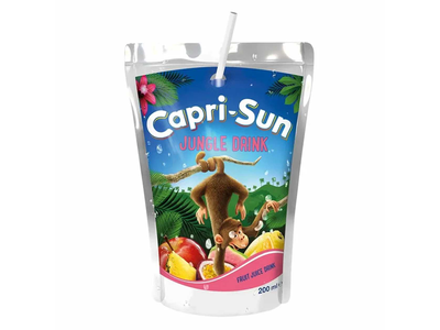 Sulčių gėrimas CAPRI-SUN JUNGLE DRINK, 0,2l