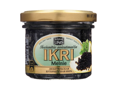 Juodieji dirbtiniai ikrai EKSTRA, 100 g