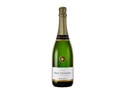 Sausas rūšinis putojantis vynas PERE VENTURA RESERVA Brut Cava 11,5%, 750 ml
