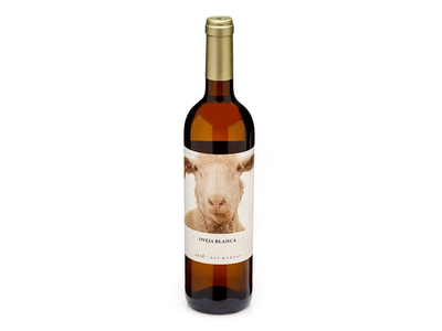 Pusiau sausas baltas vynas OVEJA BLANCA (13,5%), 0,75 l
