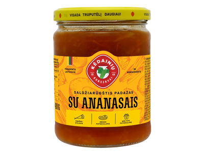 Saldž.pad.su anan.KĖDAINIŲ KONSERVAI, 480 g