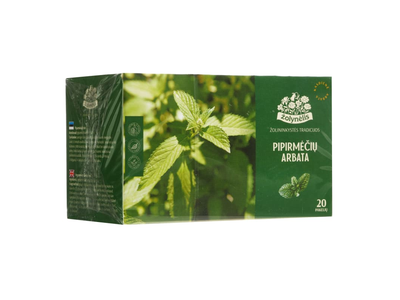 Arbata ŽOLYNĖLIS PIPIRMĖČIŲ LAPAI, 30 g
