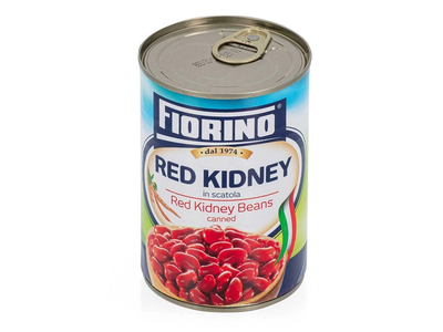 Konservuotos, raudonosios pupelės FIORINO, 425 ml