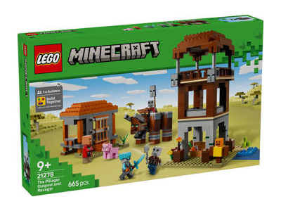 Konstruktorius PLĖŠIKŲ SARGYBOS BOKŠTAS LEGO 21278, 1 vnt.