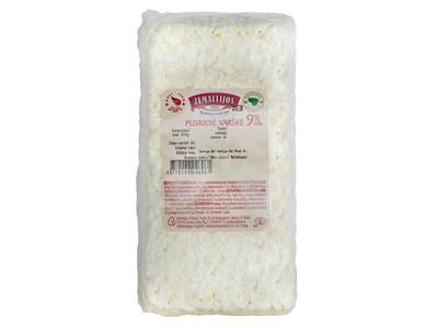 ŽEMAITIJOS varškė, 9 % rieb., 1 kg