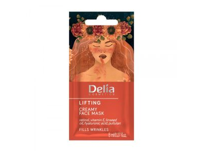 DELIA veido kaukė LIFTING CREAMY FACE MASK, 8 ml