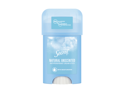 Moteriškas kreminis antiperspirantas SECRET Natural, 40ml