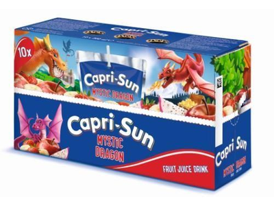 Sulčių gėrimas CAPRI-SUN Mystic dragon, 0,2l x 10