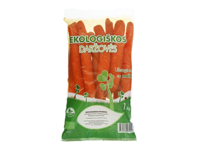 Ekologiškos morkos, 1 kg