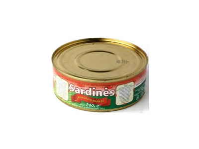 Sardinė pomidorų padaže, 240 g