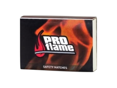 PRO FLAME degtukai, 38 vnt