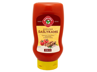 KĖDAINIŲ pomidorų kečupas šašlyk. gard., 550g