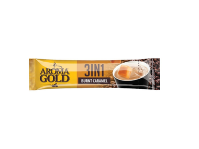 Kavos gėrimas AROMA GOLD 3in1 skrudintos karamelės sk., 17 g