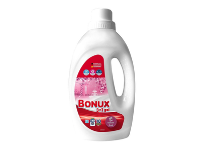 Skalbimo gelis BONUX RADIANT ROSE, 18 skalbimų, 0,9 l