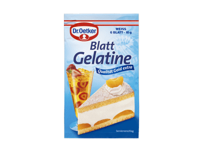 Želatinos lapeliai DR. OETKER, 10 g