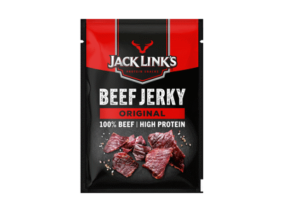 Vytinta jautiena JACK LINK'S JERKY ORIGINAL, a. r., 25 g