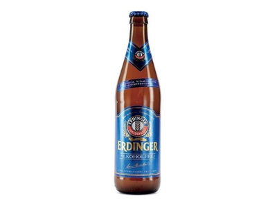 Alus ERDINGER Alkoholfrei, 0,4 %, 0,5 l, butelis D