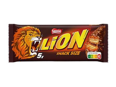 Šokoladiniai batonėliai LION STANDARD, 5 vnt., 150 g