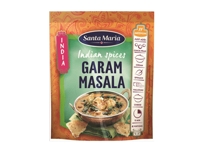 Indiškų prieskonių GARAM MASALA mišinys SANTA MARIA, 33 g