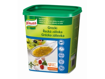 Užpilas salotoms KNORR, graikiškoms salotoms, 0,7 kg