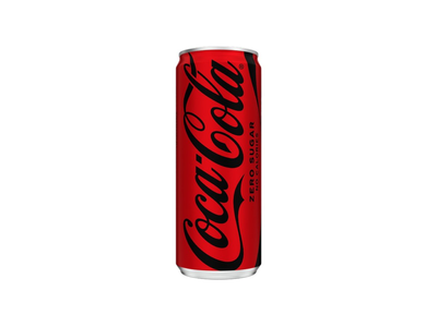 Gazuotas gėrimas COCA COLA ZERO, 330 ml