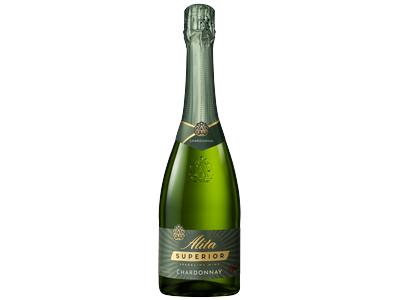 Putojantis vynas ALITA, chardonnay, p.sausas, 11%, 0,75 l
