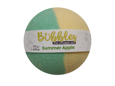 Vonios burbulas BUBBLES SUMMER APPLE, 115 g