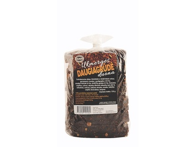 UKMERGĖS DAUGIAGRŪDĖ duona, 720 g