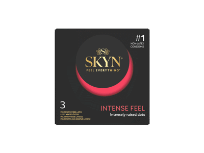Prezervatyvai SKYN INTENSE FEEL, 3 vnt. 