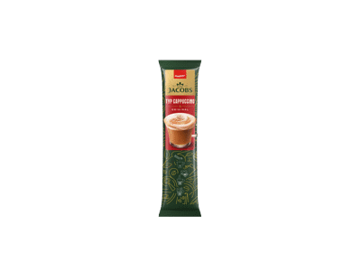 Tirpiosios kavos gėrimas JACOBS CAPPUCCINO, 11.6 g