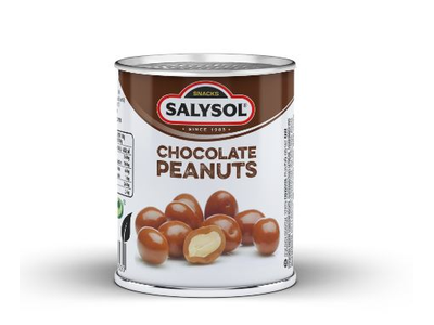 Žemės riešutai SALYSOL,šokolado gabaliukais 60g