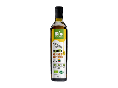 Ekologiškas rapsų aliejus BIONATURALIS, 750 ml