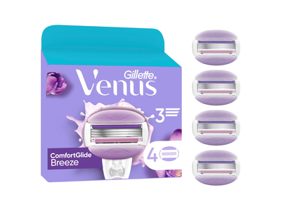 Skustuvo galvutės VENUS BREEZE, 4 vnt.