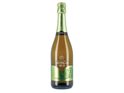 Putojantis baltas sausas vynas BOSCA CHARDONNAY 12%, 750 ml