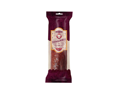 Šaltai rūkyta dešra Riebalinskis, 500 g
