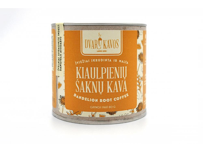 Kiaulpienių šaknų kava, Švelniai ir šviežiai skrudinta, 100g