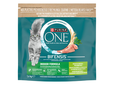 S. ėdalas PURINA ONE katėms su kalak., 1,4 kg