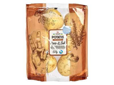 Fas. bulvės kepimui, 1,2 kg