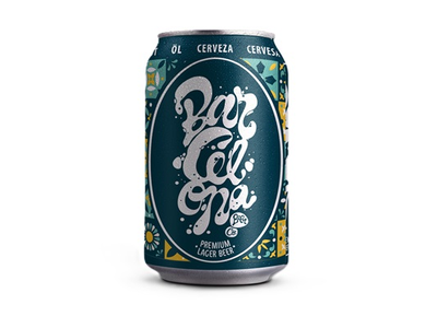 Alus BARCELONA BEER Lager, 4 %, 0,33 l, vnt, D