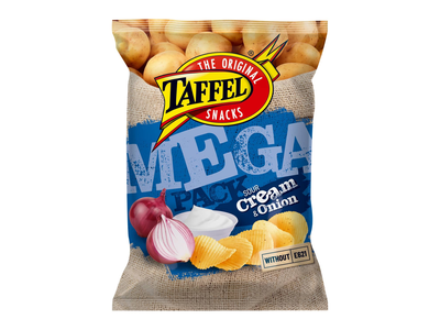 Gr.sk.bulvių traškučiai TAFFEL MegaPack, 250g