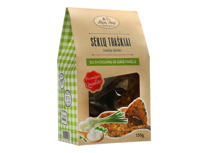 Sėklų traškiai su svog. ir griet.MON AMI,135g