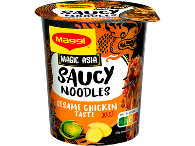 Greitai paruoš.makar.MAGGI su padažu (višt.ir sezamų sk.), 75 g