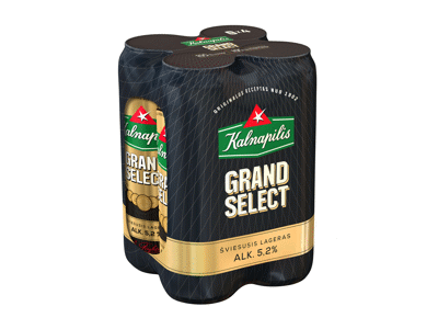 Alus KALNAPILIS GRAND SELECT, 4 vnt., 2272 ml