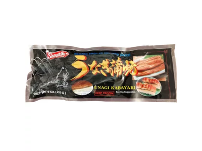 Šaldyta KABAYAKI amerikinio upinio ungurio filė SHIRAKIKU,apkepta,vakuume,~400g