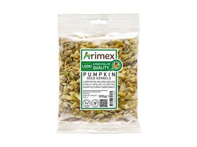 Lukštentos moliūgų sėklos ARIMEX, 300 g