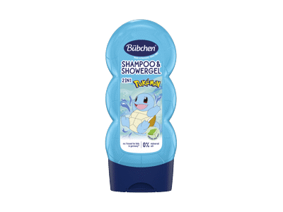 Šampūnas ir dušo želė vaikams Bubchen Squirtle 230 ml