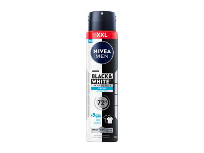 NIVEA BLACK&WHITE FRESH purškiamasis antiperspirantas vyrams , 250 ml