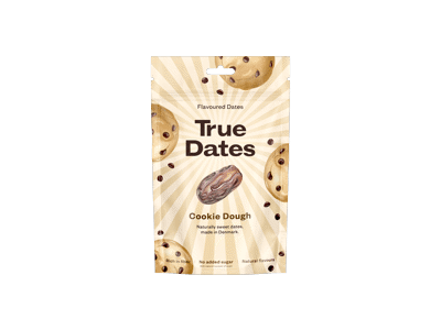 Datulės TRUE DATES COOKIE DOUGH, sausainių tešlos skonio, 100 g