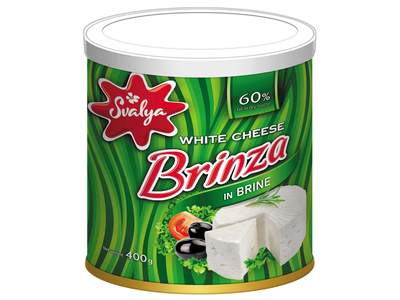 Minkštasis sūris sūryme BRINZA SVALIA, 60 % rieb., 400 g